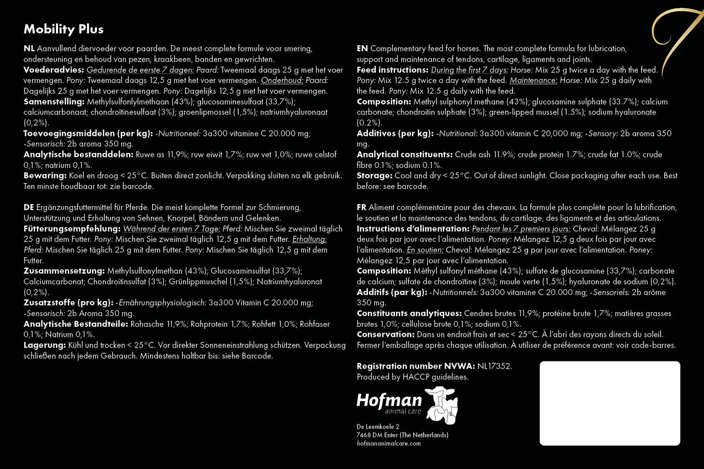 Excellent Horse Mobility Plus