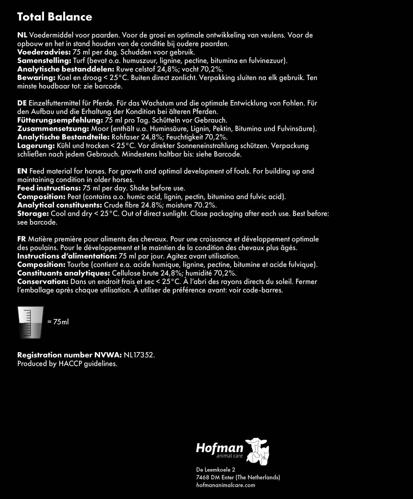 Excellent Horse Total Balance