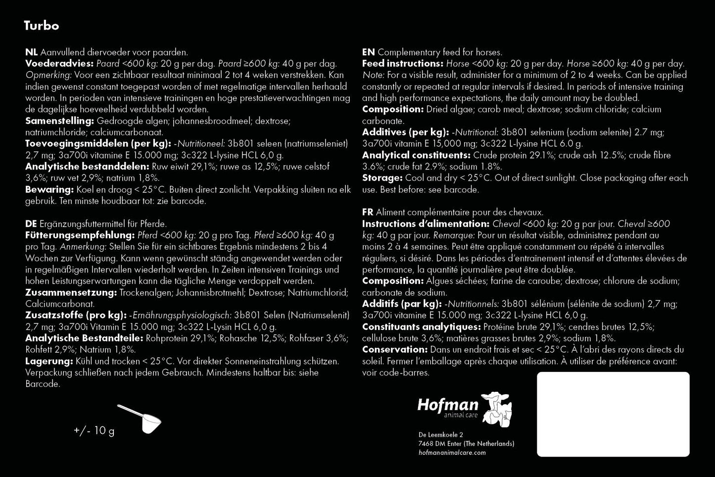 Excellent Horse Turbo