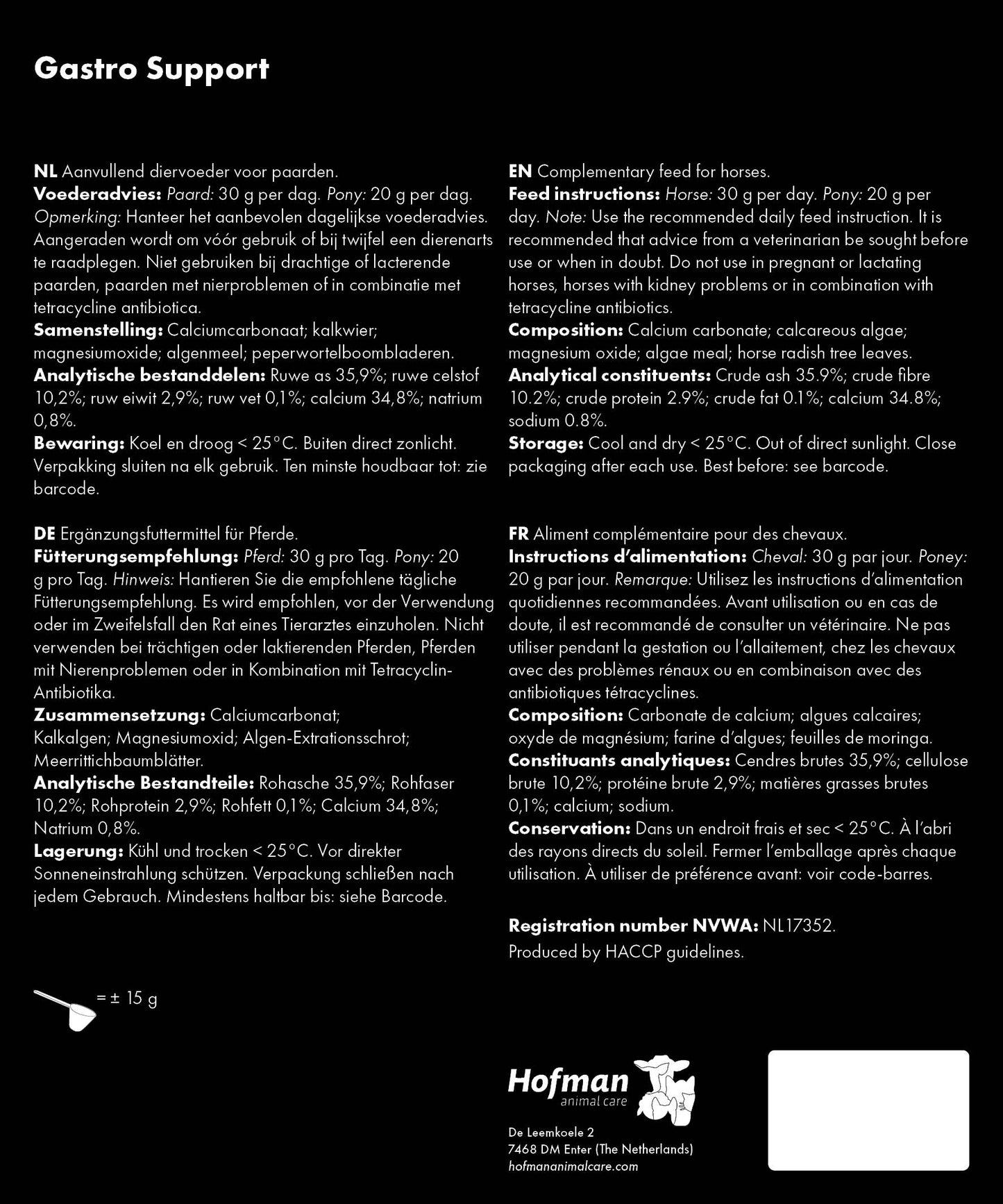 Excellent Horse Gastro Support 1,8 kg