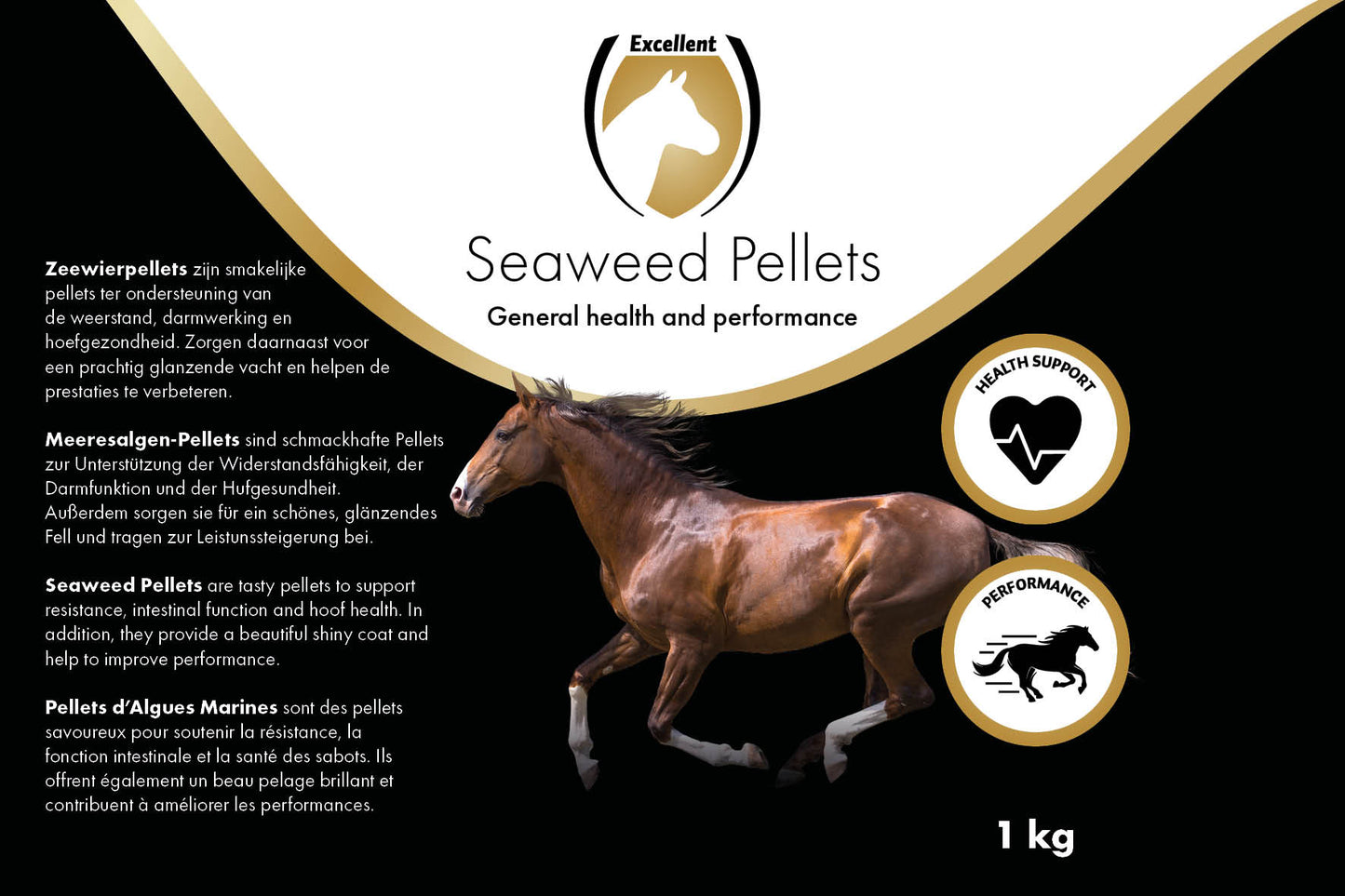 Excellent Horse Meeresalgen-Pellets