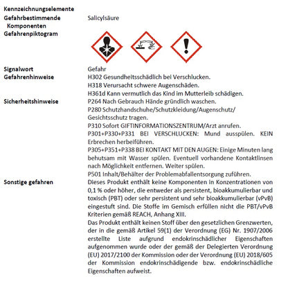 Excellent Horse Hufgel mit Salicylsäure