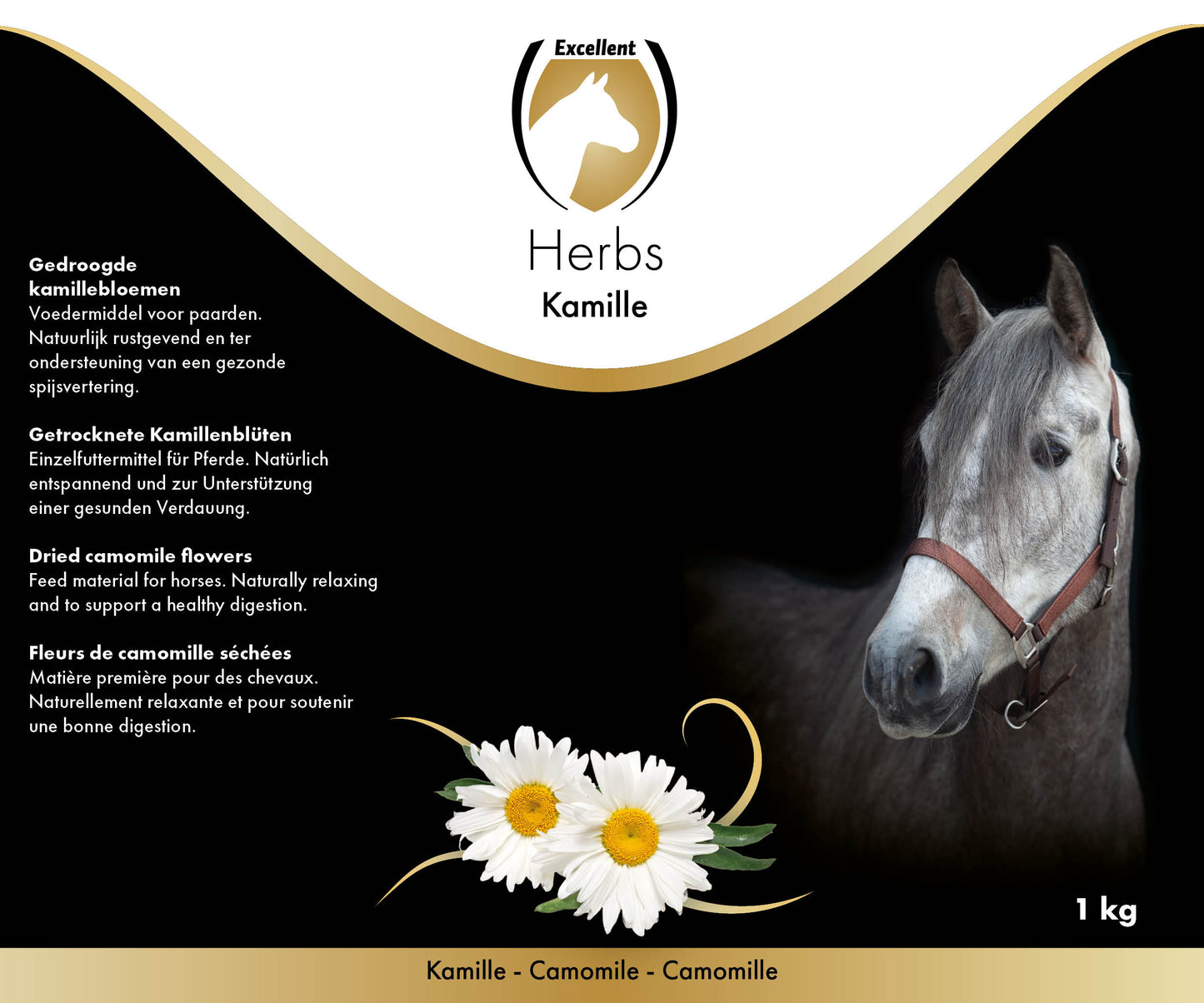 Excellent Horse Herbs Kamille 1 kg