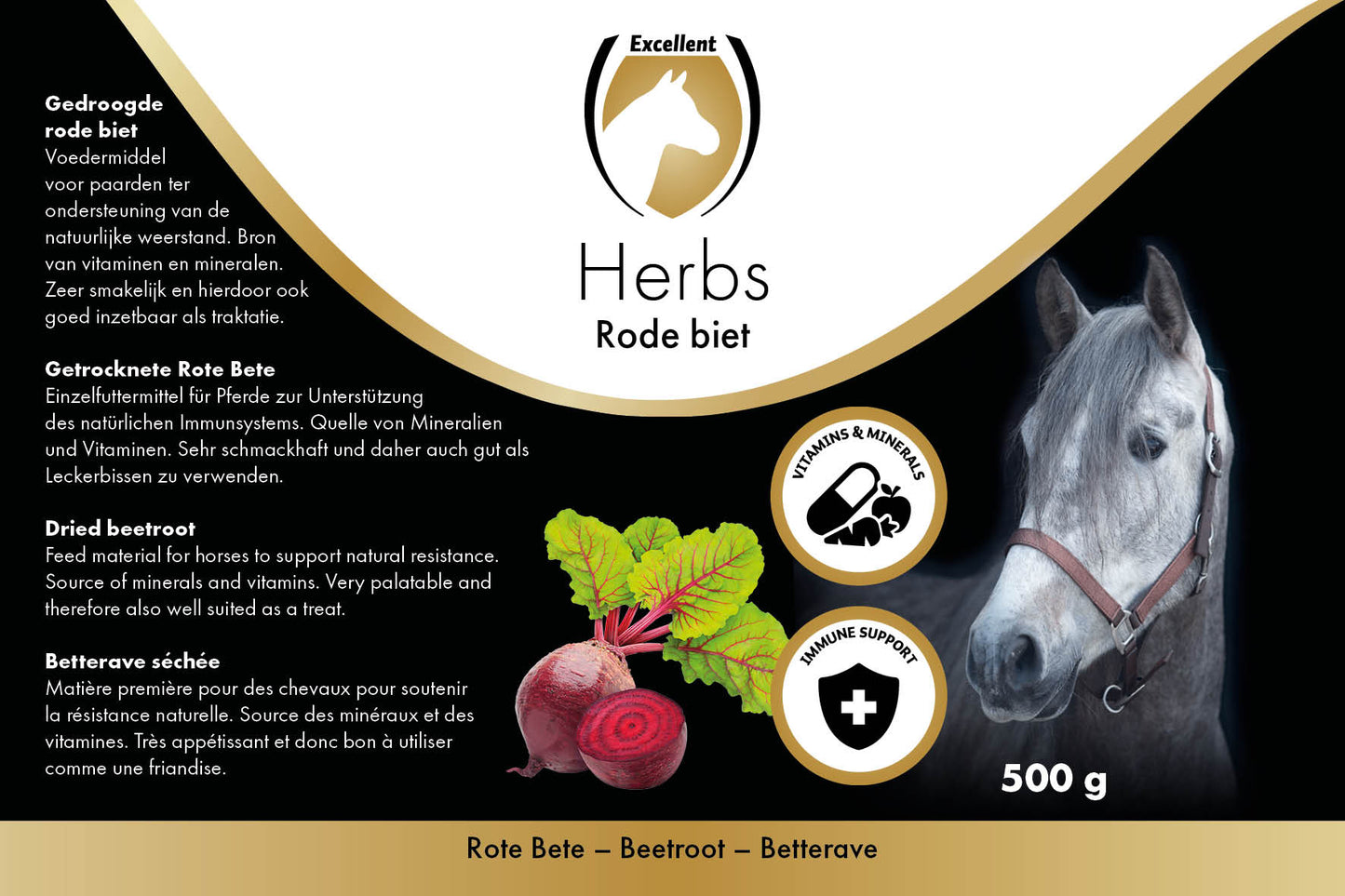 Excellent Horse Herbs Rote Bete 500 g