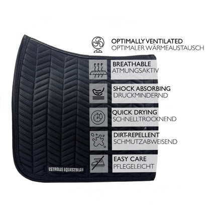 Estrelle Black Diamond Schabracke Jumping