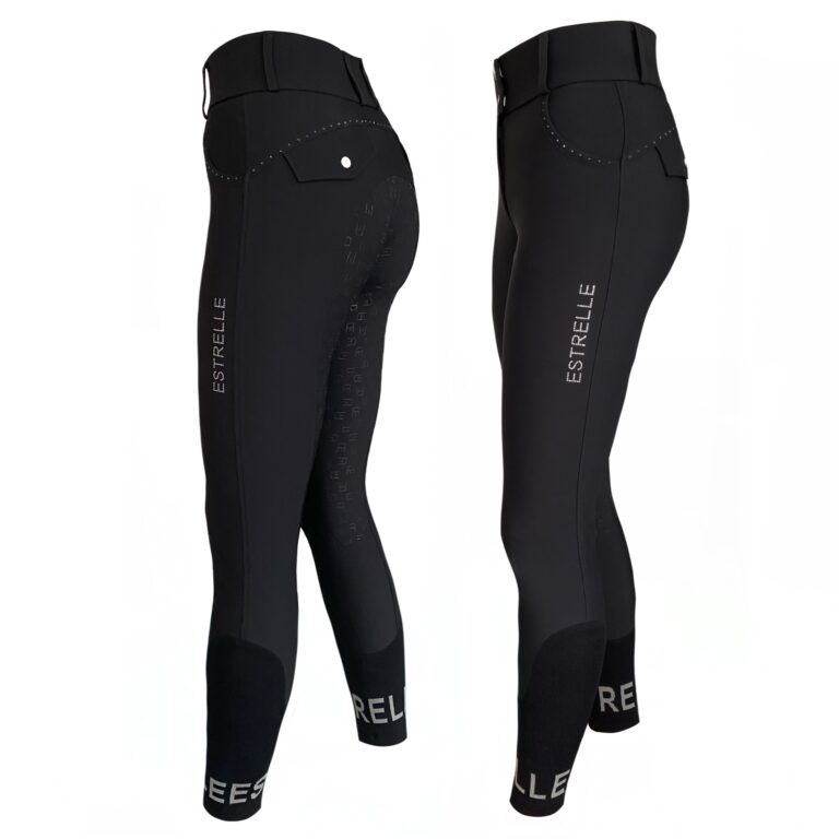 Estrelle B1 Signature Reithose Neu: mit Silikon Knie-Grip