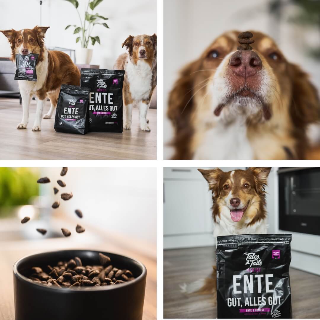 Ente gut, alles gut - Softes Trockenfutter - Hundefutter mit Ente