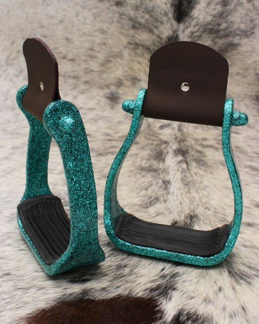 Westernsteigbügel Glitzer
