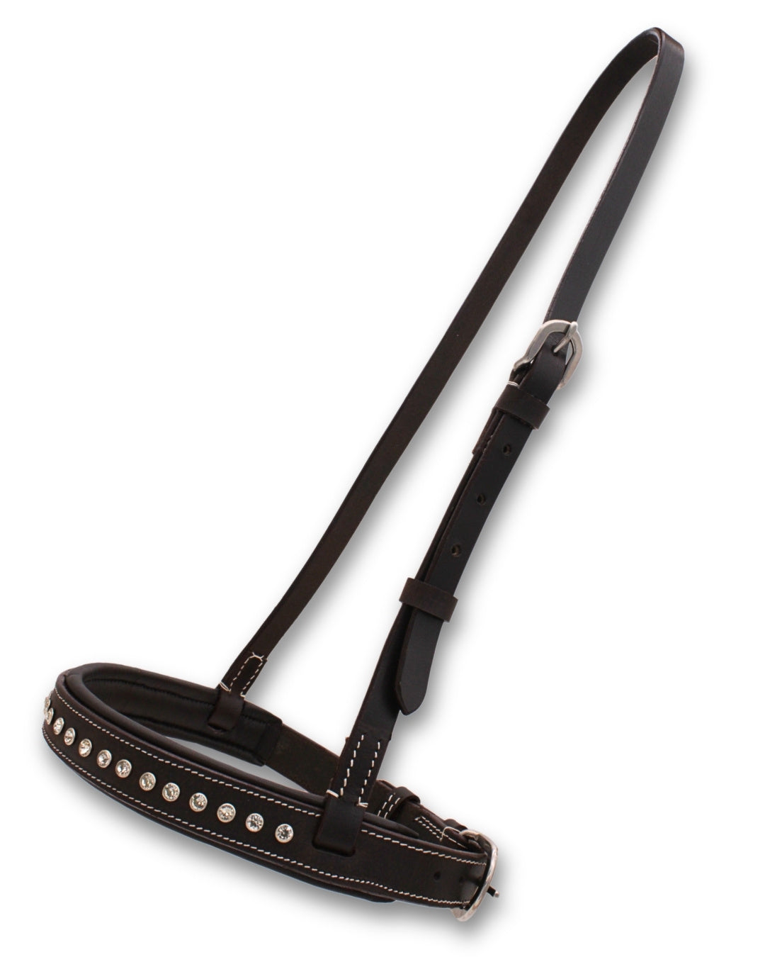 Super Soft Mouth Closer dunkelbraun mit Strasssteinchen