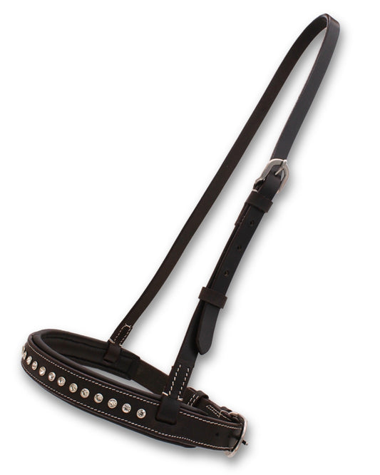 Super Soft Mouth Closer dunkelbraun mit Strasssteinchen