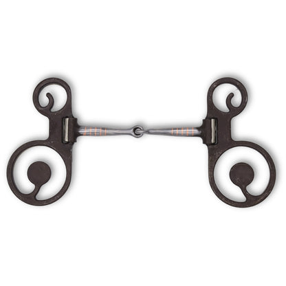 Colt breaker Westernbit einfach gebrochen, Snaffle Bit, 13,5,