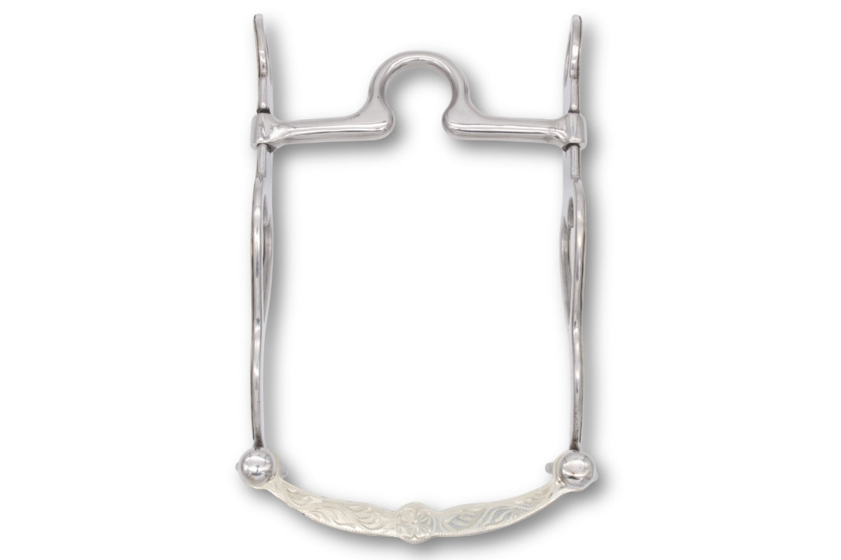 Western Kandare, Spade Bit, 11,5 cm, Curb Bit,