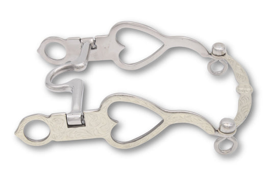 Western Kandare, Spade Bit, 11,5 cm, Curb Bit