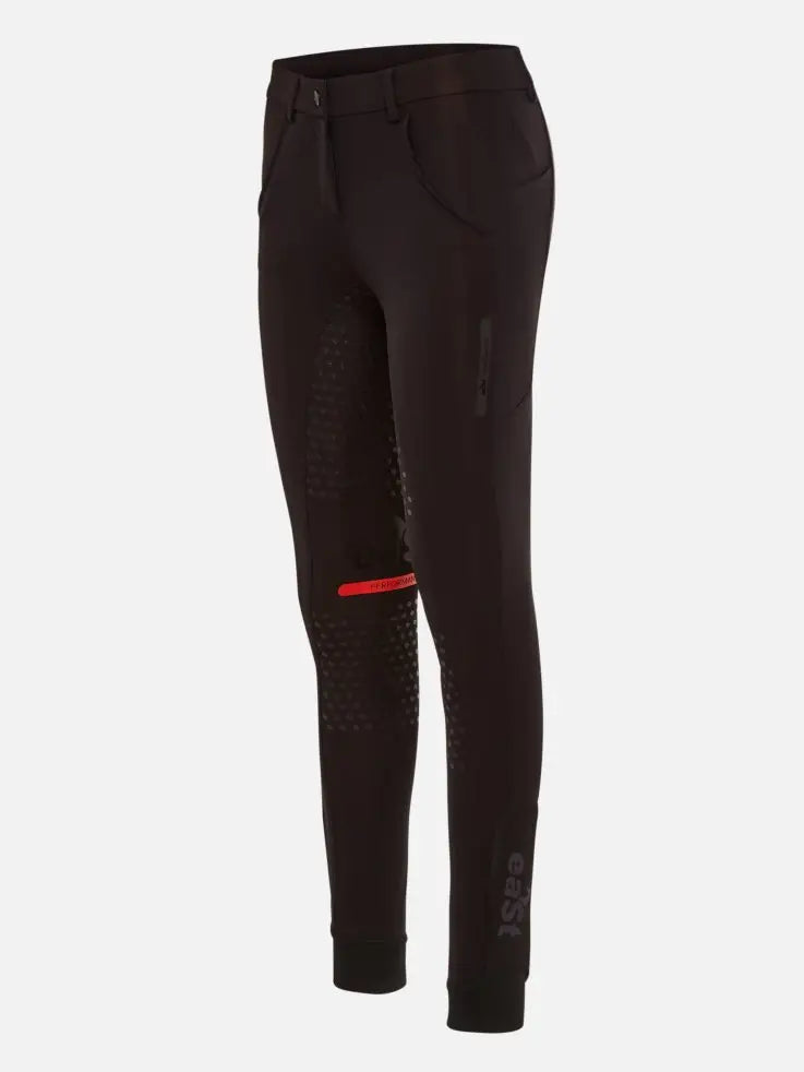 eaSt R2 Performance Dressage Reithose - Vorderansicht Vollbesatz 4-Way Stretch Material
