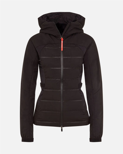 eaSt Jacket Performance Insulation - Vorderansicht wattierter Brustbereich mit Kapuze
