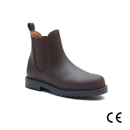 Epsom Safety-Sicherheitsstiefel Braun