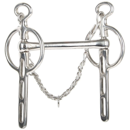 Liverpoolkandare 3 Schlüssellöcher Stange Messing 14mm