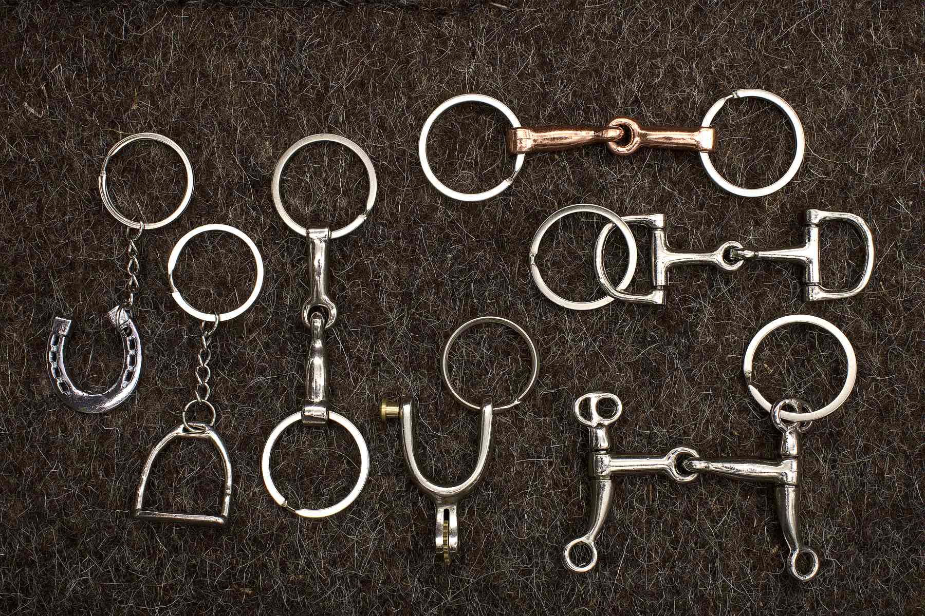 Schlüsselanhänger Stallalltag,