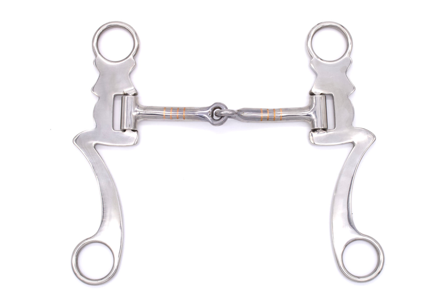 Snaffle Show Westernbit mit Shanks 12,5 cm,