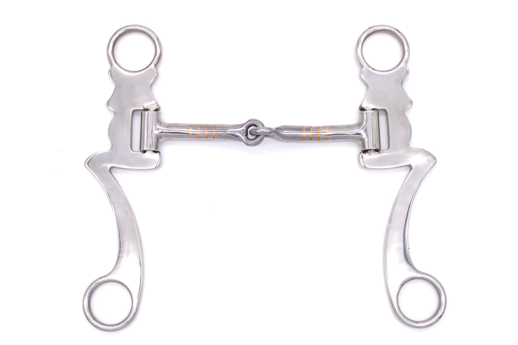 Snaffle Show Westernbit mit Shanks 12,5 cm,