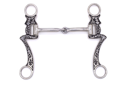 Snaffle Show Westernbit mit Shanks 12,5 cm,