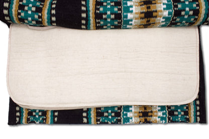 Kombi Wollfilz Westernpad mit Blanket, Kombipad mit Blanket,