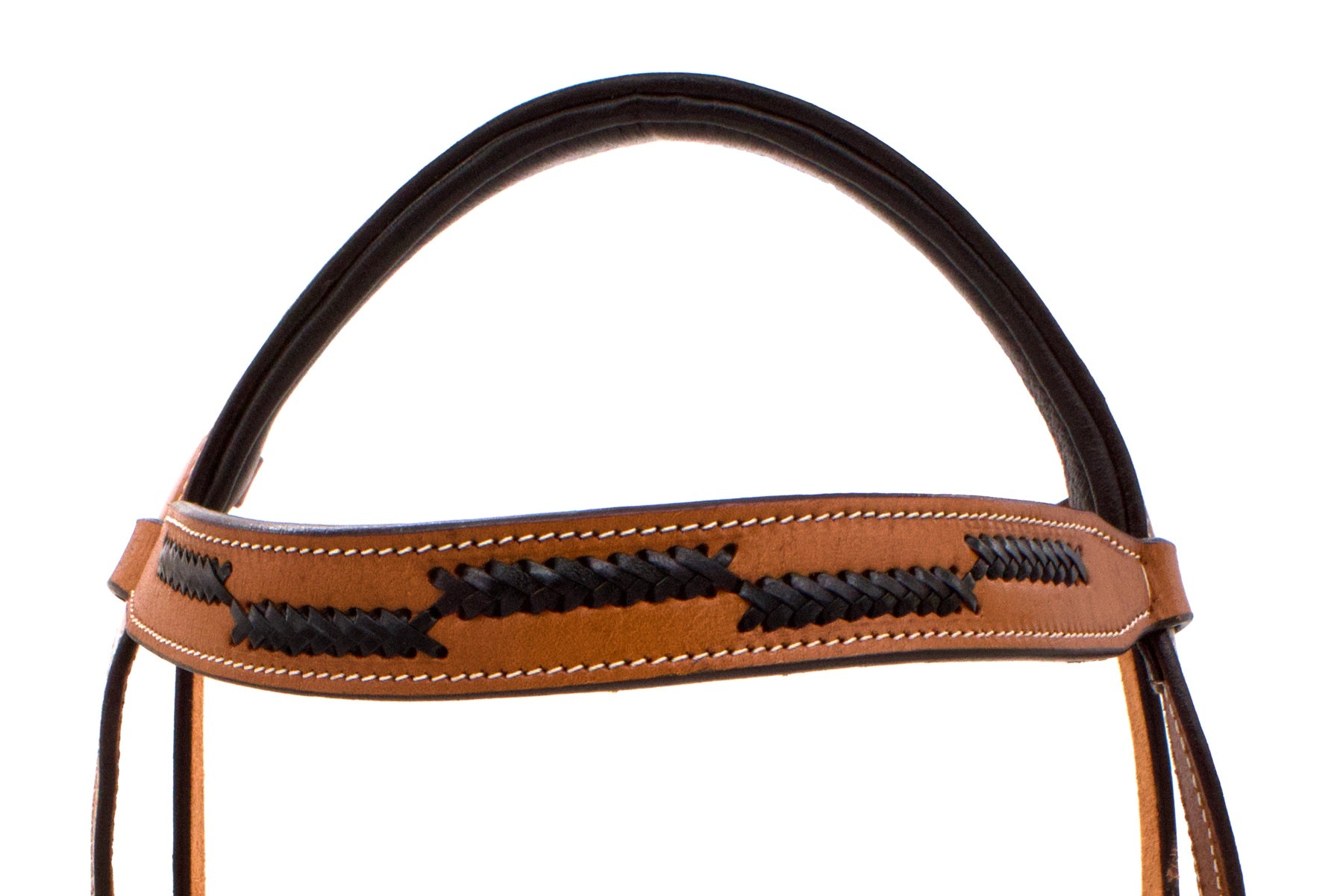 Westerntrense mit anatomischem Genickstück Arbeitszaum, super soft unterlegt,