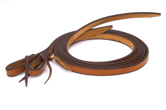Split Reins Westernzügel, medium oiled, Breite 5/8, 16 mm, waterloop, 2,2m